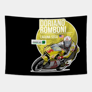 Doriano Romboni 1994 Laguna Seca Tapestry