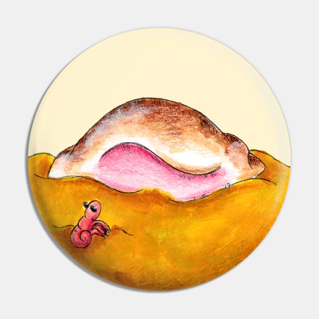 Home Sweet Shell Pin by KristenOKeefeArt