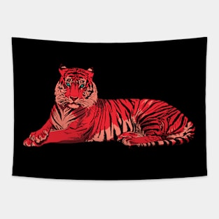 RED TIGER Tapestry