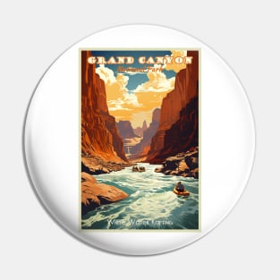 Grand Canyon National Park Travel Poster Pin