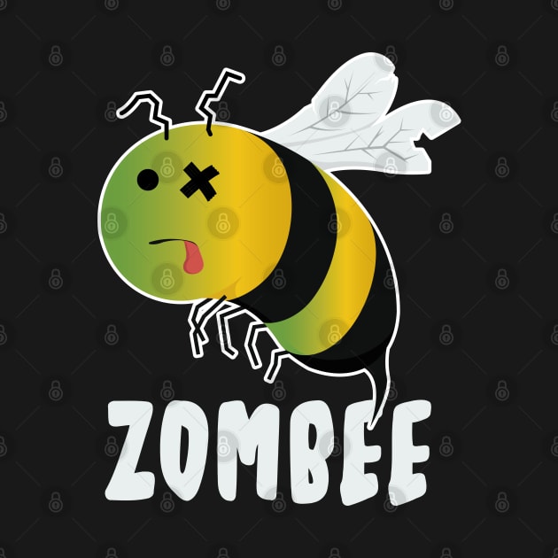 Funny Bee Puns ~ Zombee by Marzuqi che rose