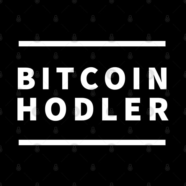 Bitcoin Hodler - Crypto fan by My Crypto Design