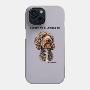 Cockapoo Dog Sister Phone Case