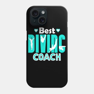 Best Diving Coach Springboard Diving Instructor Gift Phone Case