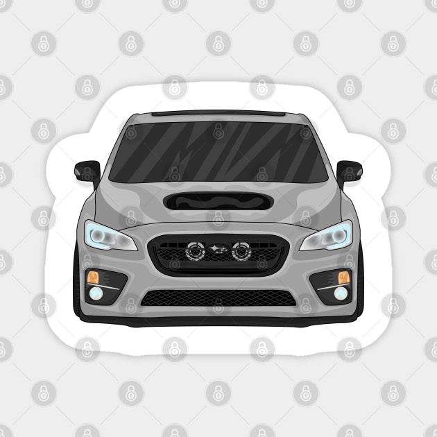 WRX GREY Magnet by VENZ0LIC