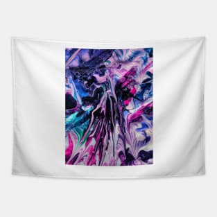 Life's a mess - Abstract Painting Tapestry