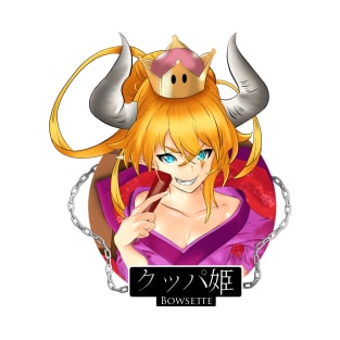 Bowsette Princess Kimono T-Shirt