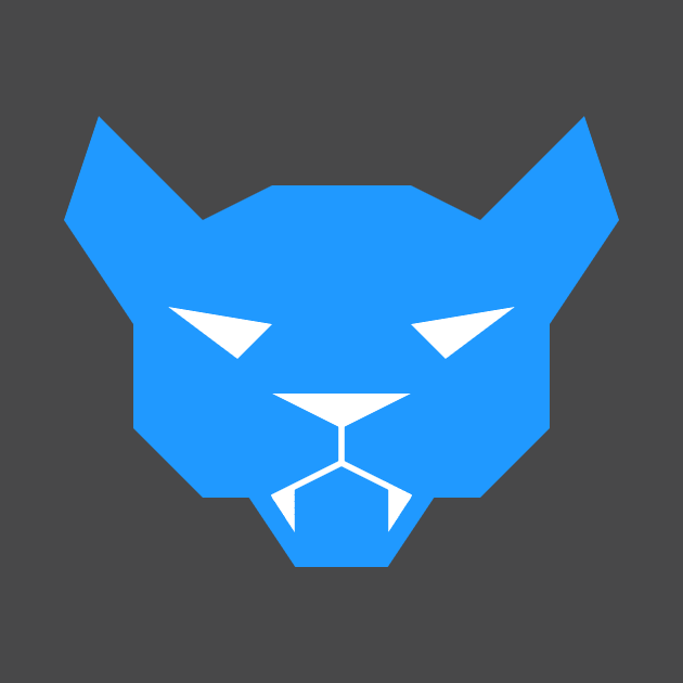 Blue Feline by Pavka