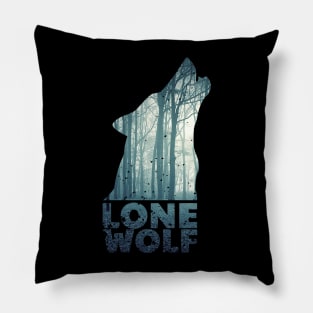 lone wolves Pillow