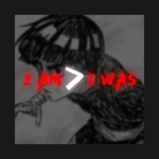 I AM > I WAS, anime, gym T-Shirt