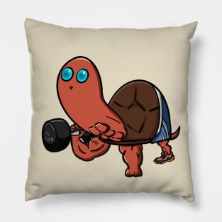 Turtle #21 Bodybuilder Pillow