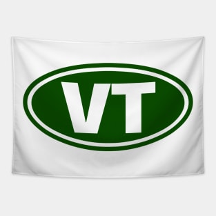 Vermont - VT - oval Tapestry