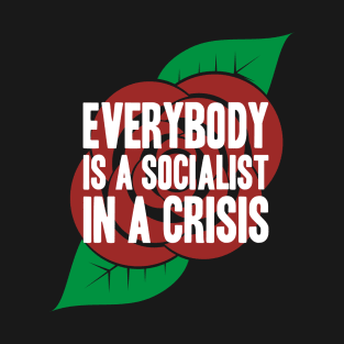 Everybody is a Socialist in a Crisis T-Shirt