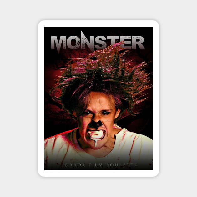 Monster - Horror Film Roulette Magnet by STEELETEES