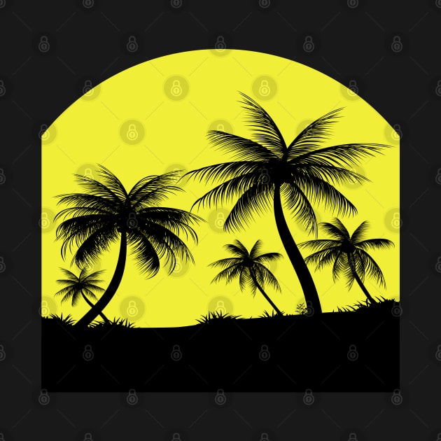 Coconut Trees by MZeeDesigns