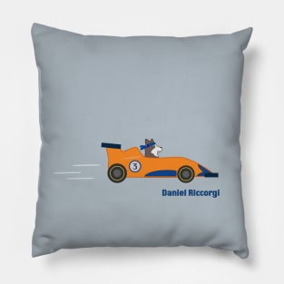 Formula Woof - Daniel Riccorgi Pillow