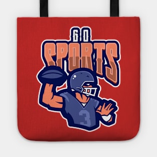 Go Sports - American Football Fan Tote