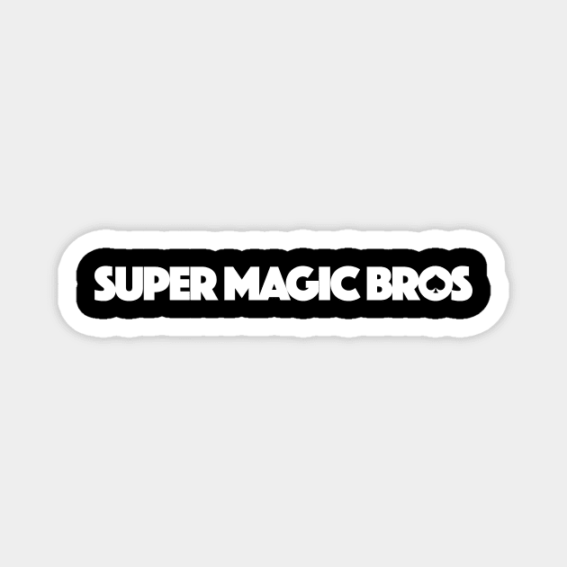 Super Magic Bros Logo Magnet by Super Magic Bros