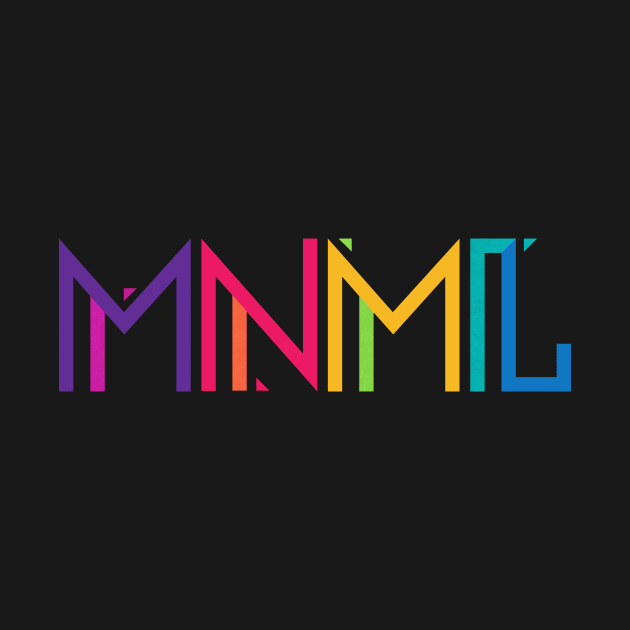 Minimal Type (Colorful) Typography - Design by badbugs