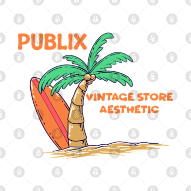 Publix Vintage Store Aesthetic by BlockersPixel