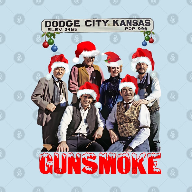 Xmas In Dodge City - Gunsmoke - Tv Western by wildzerouk