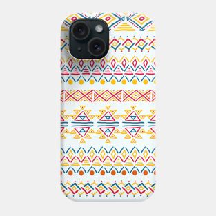 Set of geometric seamless patterns Phone Case