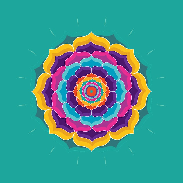 Colorful Mandala by emma17