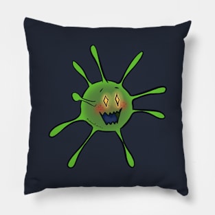 Happy Nocturnal Virus Pillow