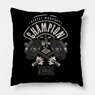 Street Workout Champion Pillow