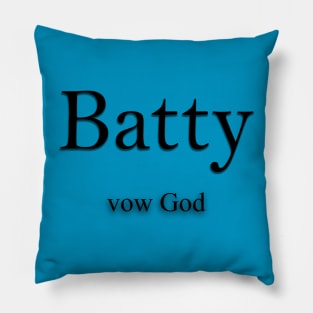 Batty Name meaning Pillow