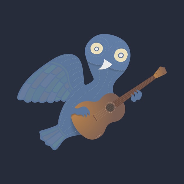 The Owl & the Ukulele by alexiares