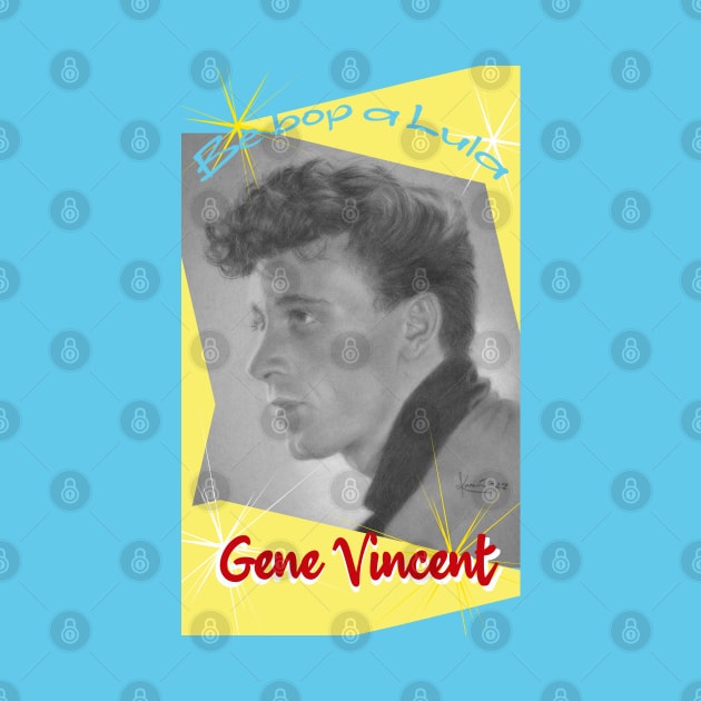 Gene Vincent by jkarenart