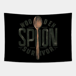 Wooden Spoon Survivor Tapestry