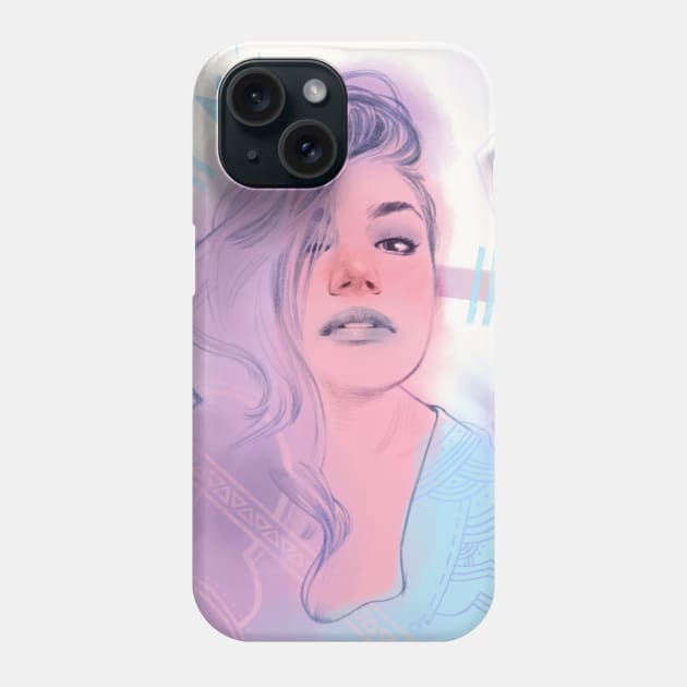 Blue Queen Phone Case by JamisonHarper16