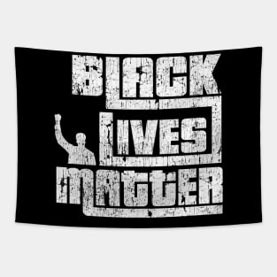 Black Lives Matter Fist In Air Tapestry