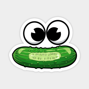 Dill-icious Pickle Face Magnet