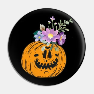 floral pumkin Pin