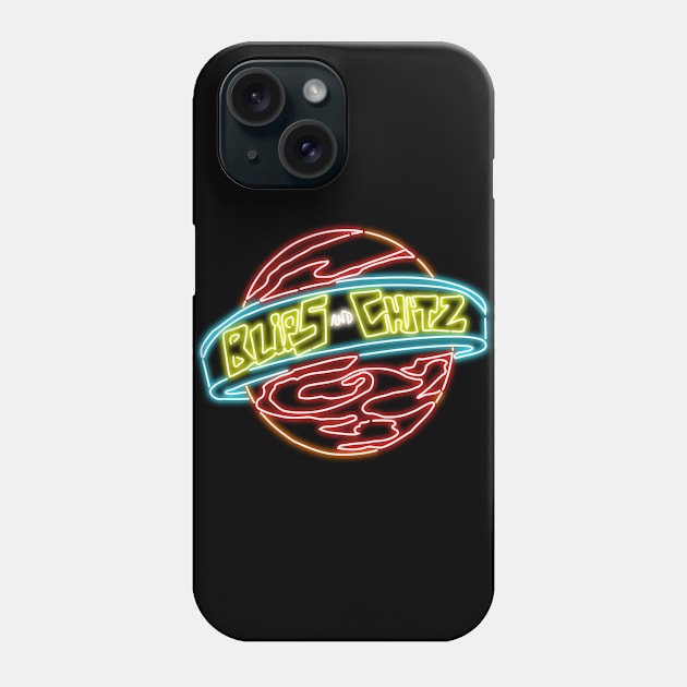 Neon Blips and Chits Logo Phone Case by gkillerb