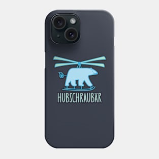 Bear helicopter (b) Phone Case