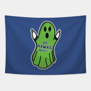 Ghost Seattle Seahawks Tapestry