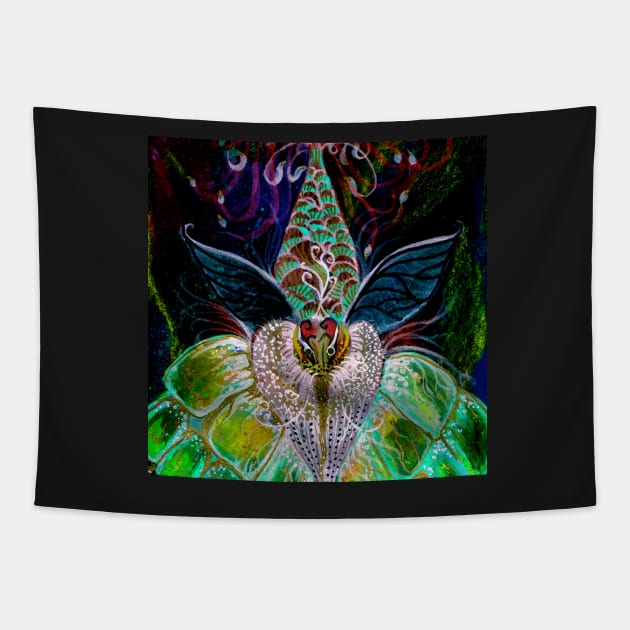 Strange Bird of Paradise Series 1.0A Tapestry by Koon