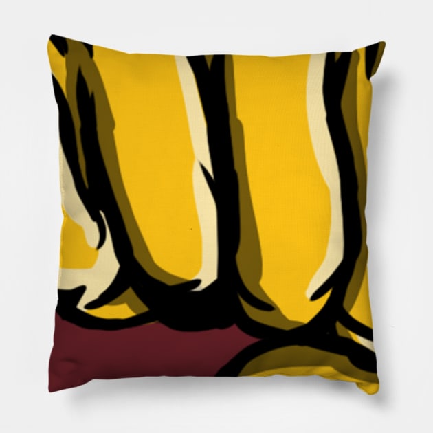 The Spectacular Smack-Man Punch || Fist || Kung Fu Pillow by jaynagjee