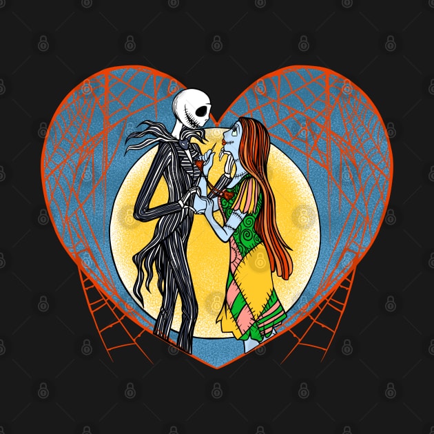 Jack and Sally in Love by Mikeywear Apparel