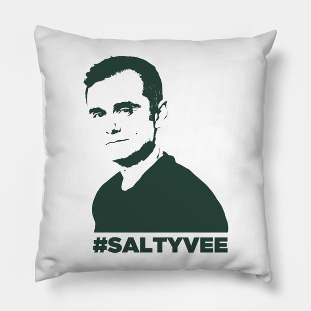 Gary Vaynerchuk aka "SALTYVEE" Pillow by SaltyVee