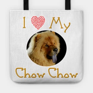 I Love My Chow Chow Tote