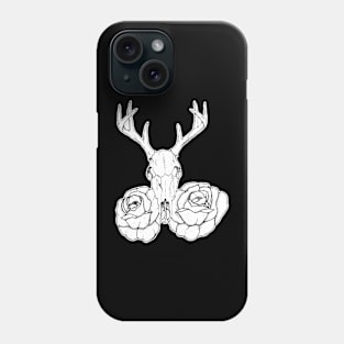 THE REDDEER WITH ROSES Phone Case