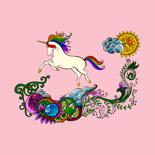 Nat’s Unicorn by gingerkittenenterprises