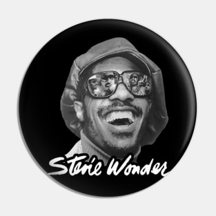 Stevie Wonder Life \\ Vintage Pin