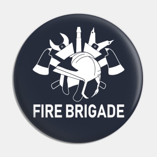 Fire Brigade - Universal modern logo/badge Pin