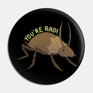 Funky Radroach Pin